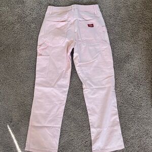Dickies Light Pink Women's Straight Leg Jeans